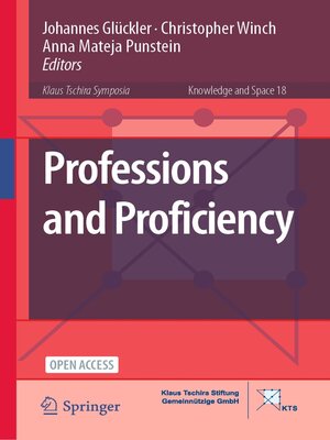 cover image of Professions and Proficiency